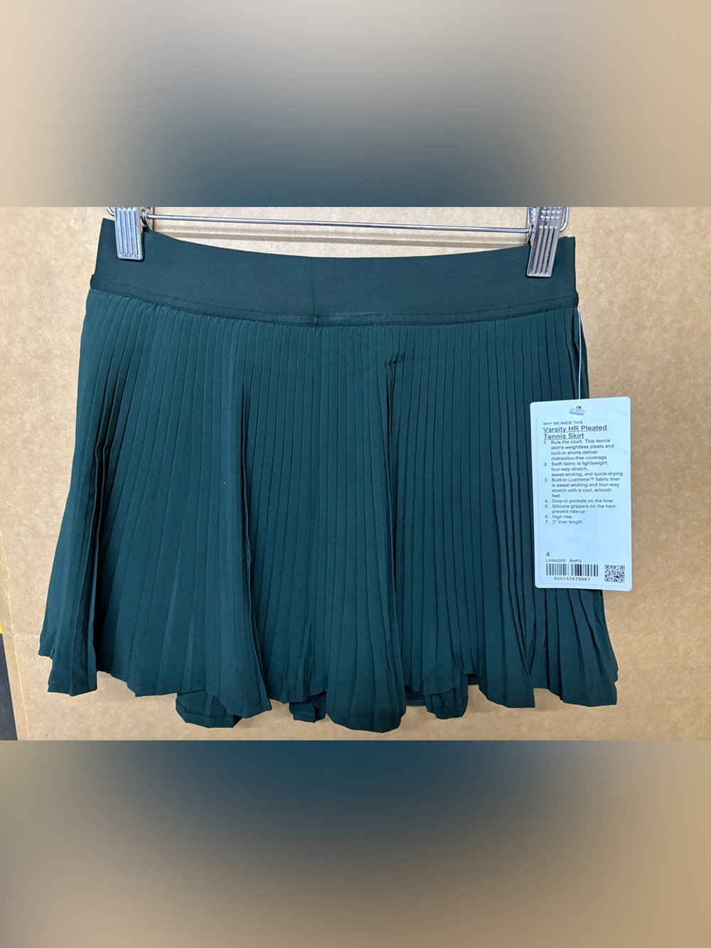 Lululemon High-Rise Pleated Tennis Skirt